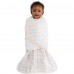HALO SleepSack Swaddle Wearable Blanket, Cotton Muslin, Yellow